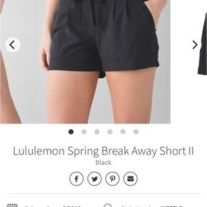 Spring Break Away Short